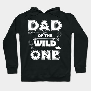 Dad Of Wild One Hoodie